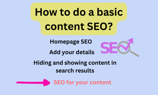 How to do basic content SEO in AIOSEO? 2024