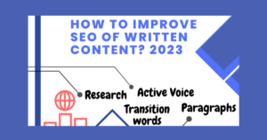 How to improve SEO of written content